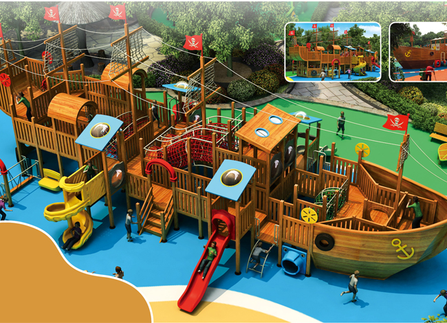 海盜船滑梯C-Y8038A